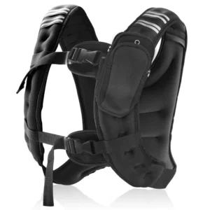 12lb Weight Vest with Reflective Stripe/Pocket for Workout,Fitness