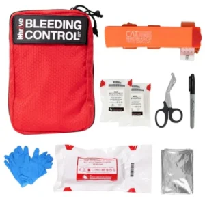 Public Access Emergency First Aid Kit with CAT Tourniquet Trauma Dressing Gauze