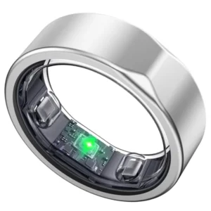 Smart Ring - Titanium Fitness Ring with Heart Rate and Step Counting