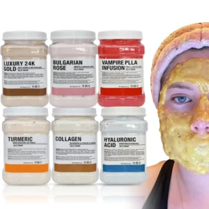 6PCS Jelly Mask Powder  Professional